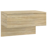 NNEVL Wall-mounted Bedside Cabinet Sonoma Oak