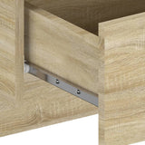 NNEVL Wall-mounted Bedside Cabinet Sonoma Oak