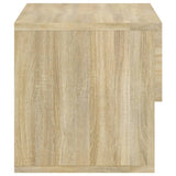 NNEVL Wall-mounted Bedside Cabinets 2 pcs Sonoma Oak