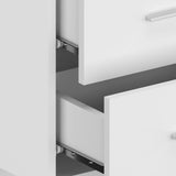 NNEVL Wall-mounted Bedside Cabinet White