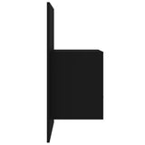 NNEVL Wall-mounted Bedside Cabinet Black