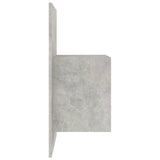 NNEVL Wall-mounted Bedside Cabinets 2 pcs Concrete Grey