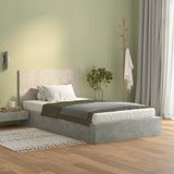 NNEVL Bed Headboard Concrete Grey 120x1.5x80 cm Engineered Wood