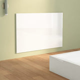 NNEVL Bed Headboard High Gloss White 120x1.5x80 cm Engineered Wood