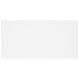 NNEVL Bed Headboard White 160x1.5x80 cm Engineered Wood