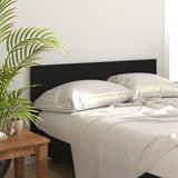 NNEVL Bed Headboard Black 160x1.5x80 cm Engineered Wood