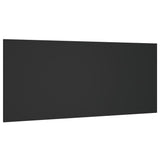 NNEVL Bed Headboard Black 200x1.5x80 cm Engineered Wood
