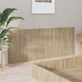 NNEVL Bed Headboard Sonoma Oak 200x1.5x80 cm Engineered Wood