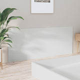 NNEVL Bed Headboard High Gloss White 200x1.5x80 cm Engineered Wood