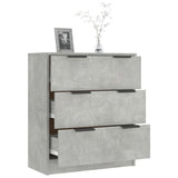 NNEVL Sideboard Concrete Grey 60x30x70 cm Engineered Wood