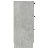 NNEVL Sideboard Concrete Grey 60x30x70 cm Engineered Wood