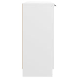 NNEVL Sideboard White 90.5x30x70 cm Engineered Wood