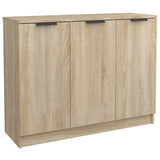 NNEVL Sideboard Sonoma Oak 90.5x30x70 cm Engineered Wood