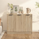 NNEVL Sideboard Sonoma Oak 90.5x30x70 cm Engineered Wood