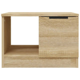 NNEVL Coffee Table Sonoma Oak 50x50x36 cm Engineered Wood