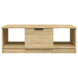 NNEVL Coffee Table Sonoma Oak 102x50x36 cm Engineered Wood