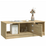 NNEVL Coffee Table Sonoma Oak 102x50x36 cm Engineered Wood