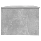 NNEVL Coffee Table Concrete Grey 102x50x36 cm Engineered Wood