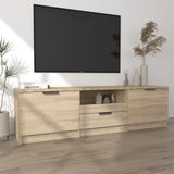 NNEVL TV Cabinet Sonoma Oak 140x35x40 cm Engineered Wood