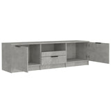 NNEVL TV Cabinet Concrete Grey 140x35x40 cm Engineered Wood