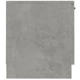 NNEVL TV Cabinet Concrete Grey 140x35x40 cm Engineered Wood