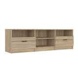 NNEVL TV Cabinet Sonoma Oak 150x33.5x45 cm Engineered Wood