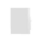 NNEVL TV Cabinet High Gloss White 150x33.5x45 cm Engineered Wood
