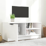 NNEVL TV Cabinet White 80x35x36.5 cm Engineered Wood