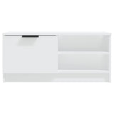 NNEVL TV Cabinet White 80x35x36.5 cm Engineered Wood
