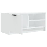 NNEVL TV Cabinet White 80x35x36.5 cm Engineered Wood