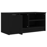 NNEVL TV Cabinets 2 pcs Black 80x35x36.5 cm Engineered Wood