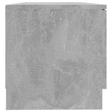 NNEVL TV Cabinets 2 pcs Concrete Grey 80x35x36.5 cm Engineered Wood