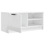 NNEVL TV Cabinets 2 pcs High Gloss White 80x35x36.5cm Engineered Wood