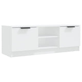 NNEVL TV Cabinet White 102x35x36.5 cm Engineered Wood