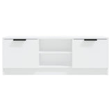 NNEVL TV Cabinet White 102x35x36.5 cm Engineered Wood