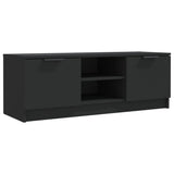 NNEVL TV Cabinet Black 102x35x36.5 cm Engineered Wood
