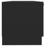 NNEVL TV Cabinet Black 102x35x36.5 cm Engineered Wood