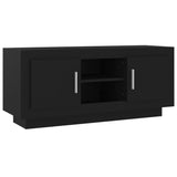 NNEVL TV Cabinet Black 102x35x45 cm Engineered Wood