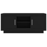 NNEVL TV Cabinet Black 102x35x45 cm Engineered Wood