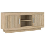 NNEVL TV Cabinet Sonoma Oak 102x35x45 cm Engineered Wood