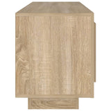 NNEVL TV Cabinet Sonoma Oak 102x35x45 cm Engineered Wood