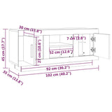 NNEVL TV Cabinet Sonoma Oak 102x35x45 cm Engineered Wood