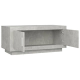 NNEVL Coffee Table Concrete Grey 102x50x45 cm Engineered Wood