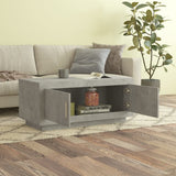 NNEVL Coffee Table Concrete Grey 102x50x45 cm Engineered Wood