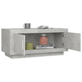 NNEVL Coffee Table Concrete Grey 102x50x45 cm Engineered Wood