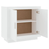 NNEVL Sideboard White 80x40x75 cm Engineered Wood
