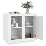 NNEVL Sideboard White 80x40x75 cm