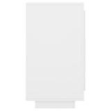 NNEVL Sideboard White 80x40x75 cm