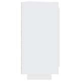 NNEVL Sideboard White 92x35x75 cm Engineered Wood