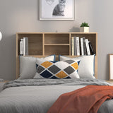 NNEVL Headboard Cabinet Sonoma Oak 100x19x103.5 cm